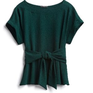 West Kei Julianne Tie Front Blouse